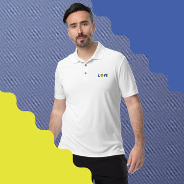 Love Pickleball - Adidas Performance Polo Shirt