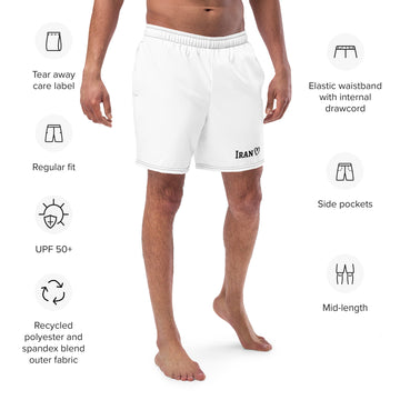 Love Iran - Men's swim trunks