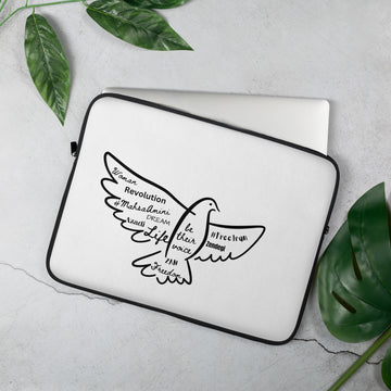 Iran Dove - Free Iran -Laptop Sleeve