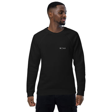 HUMAN KIND - Unisex organic raglan sweatshirt