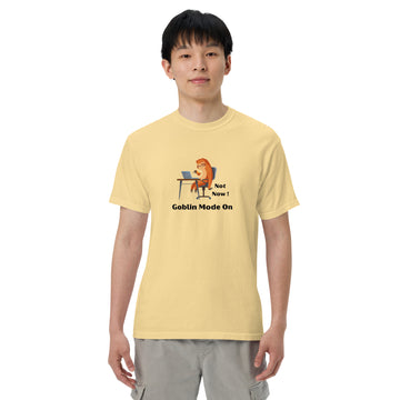 Goblin Mode On - Men’s garment-dyed heavyweight t-shirt