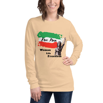 Free Iran - Unisex Long Sleeve Tee