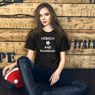 Pretty and Bilingual / German - Unisex t-shirt