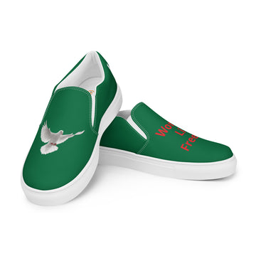 Free Iran - Women’s slip-on canvas shoes
