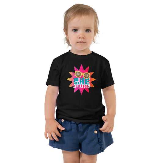 She Shines - Toddler Short Sleeve Tee