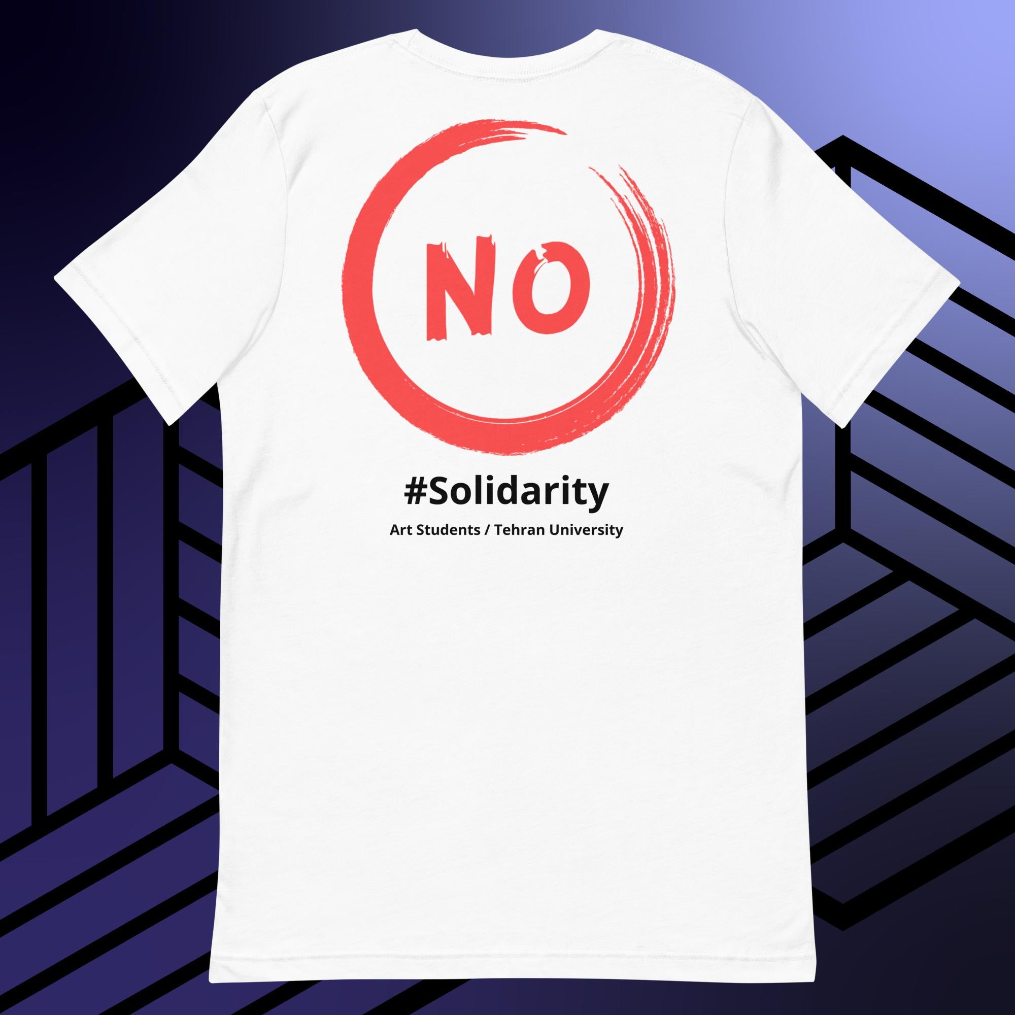 NO  #solidarity - Unisex t-shirt