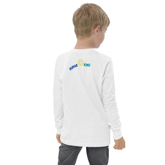 Love - HumanKind - Youth long sleeve tee