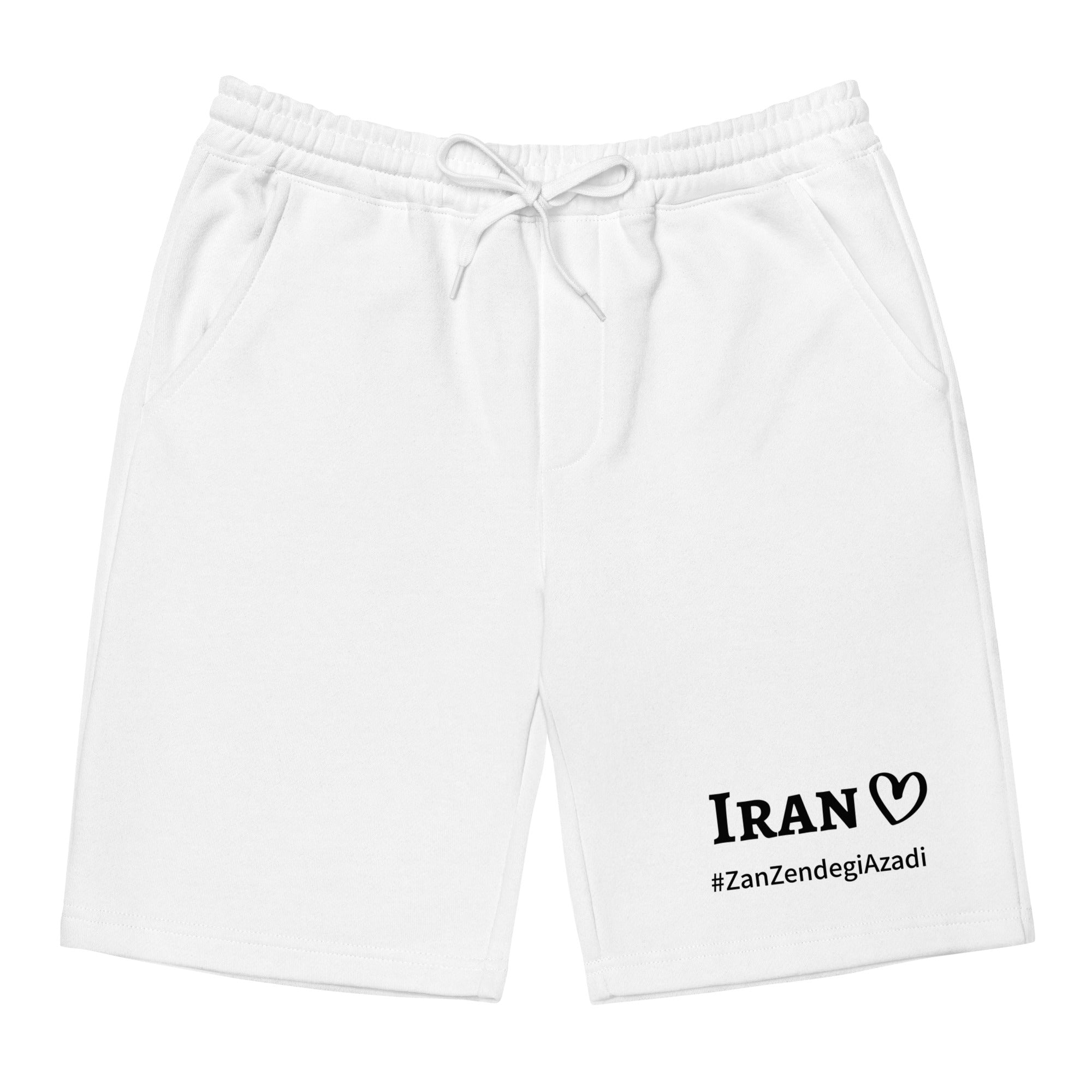 Iran #ZanZendegiAzadi - Men's fleece shorts