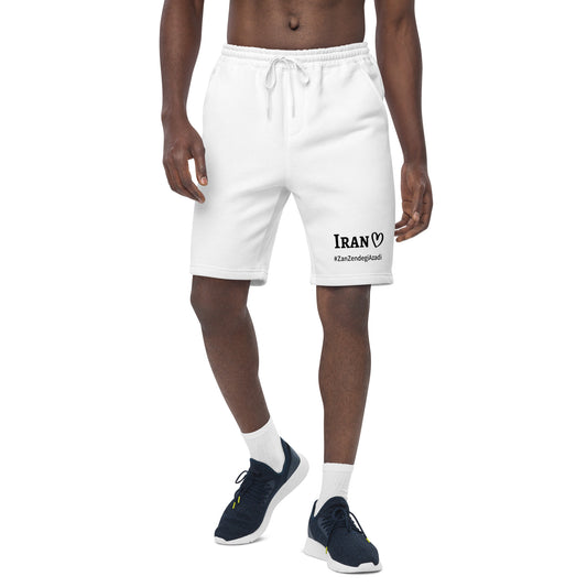 Iran #ZanZendegiAzadi - Men's fleece shorts