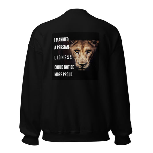 Married to a Persian Lioness - Unisex Sweatshirt