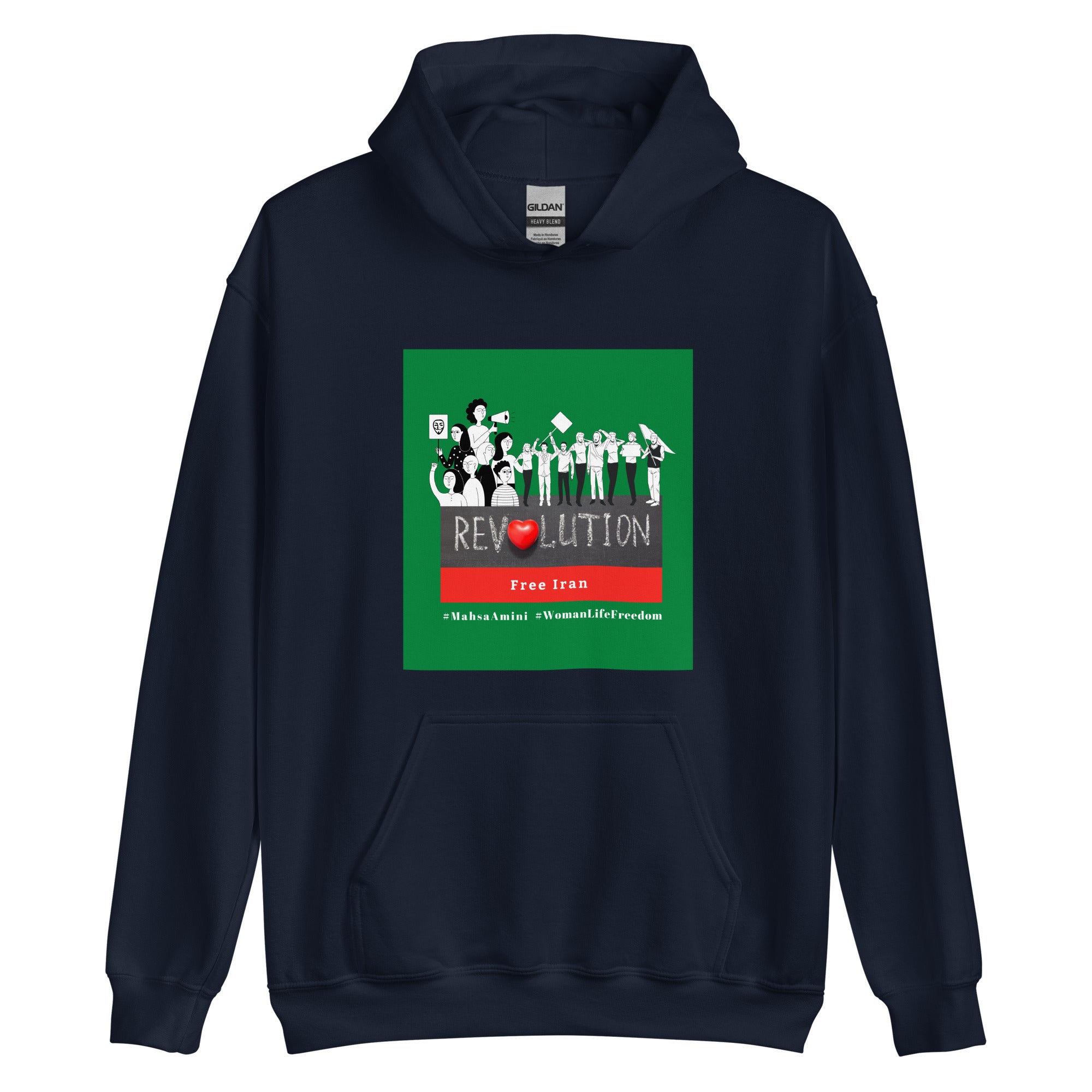 Revolution -Free Iran / Unisex Hoodie