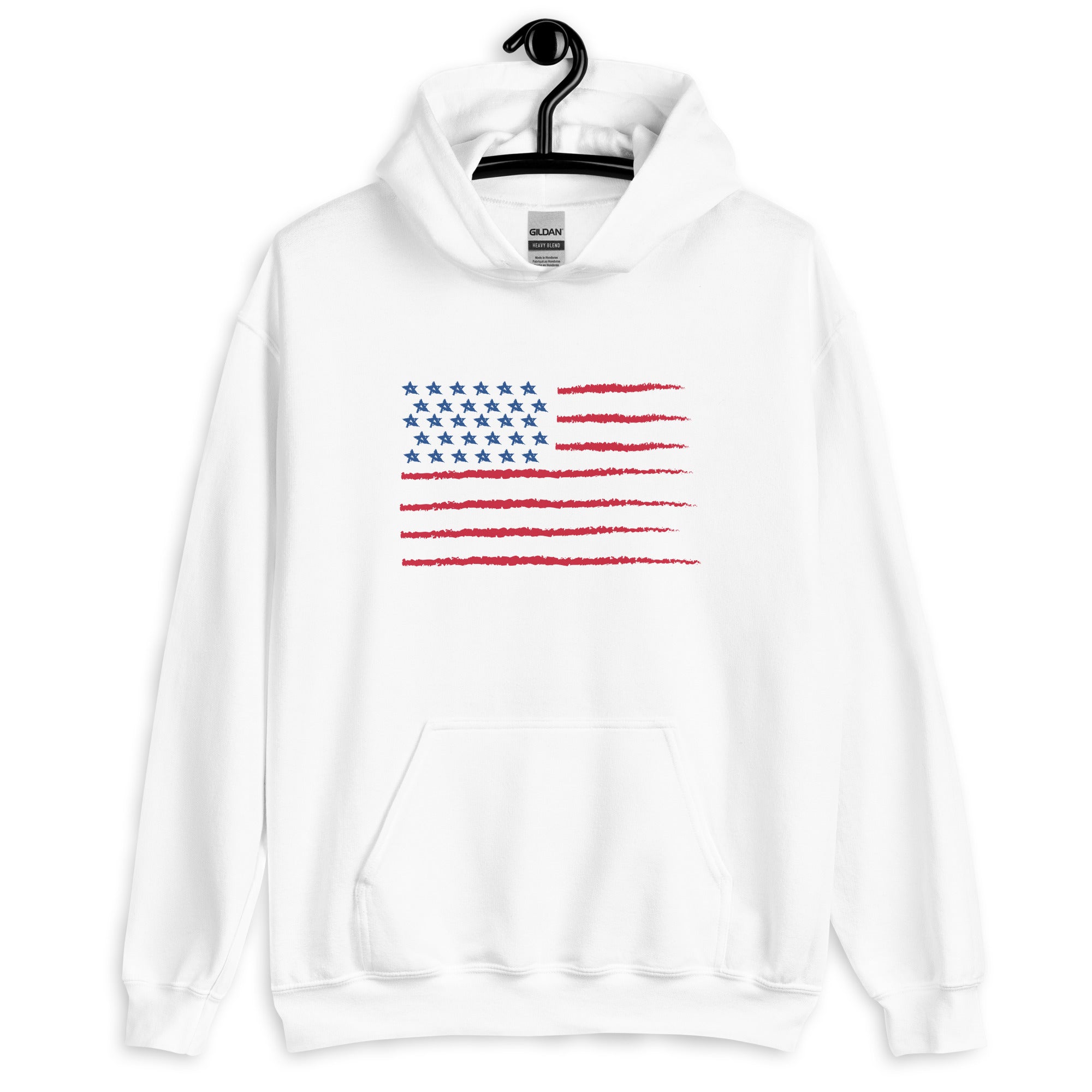 USA Flag -  Unisex Hoodie