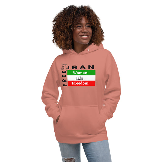 FREE IRAN - Unisex Hoodie