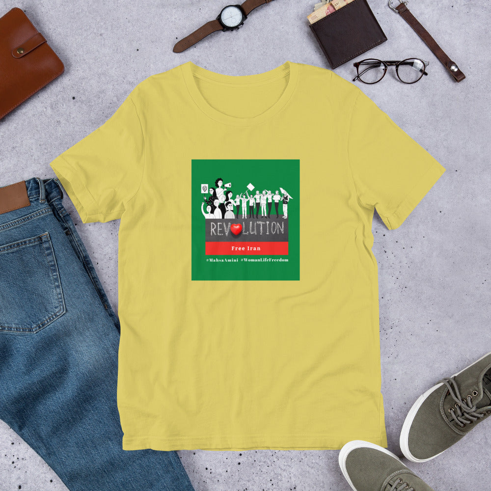 Revolution - Free Iran / Unisex t-shirt