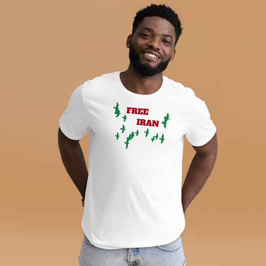 Free Iran - Front - Unisex t-shirt