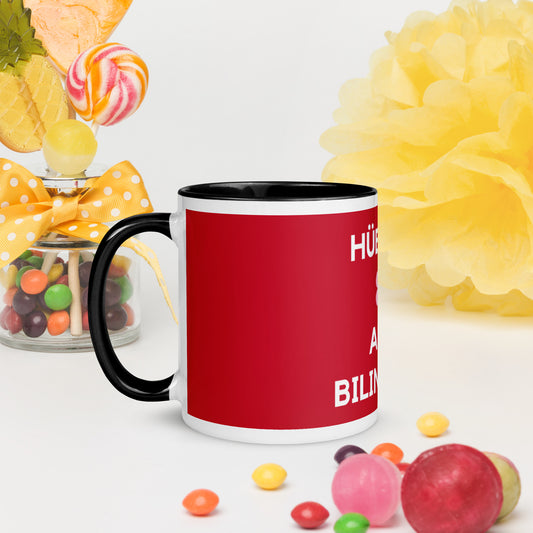 Pretty and Bilingual / German - Mug with Color Inside