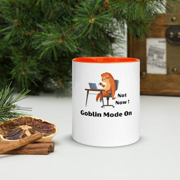 Goblin Mode ON - Mug with Color Inside