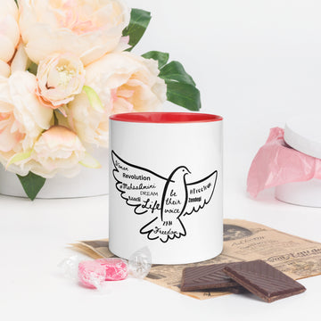 Iran Dove - Mug with Color Inside